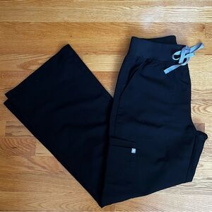 Figs High Waisted Isabel Wide Leg Scrub Pants